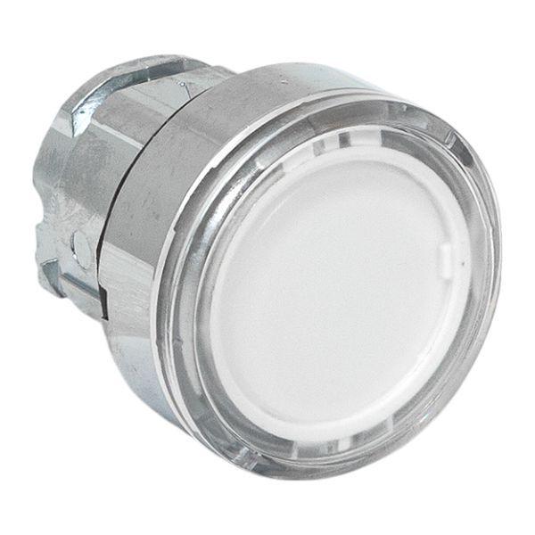 механизм кнопки исполнительный xb4 ip65 плоский возвратный без фиксации с подсветкой бел. ekf xb4bw-w-65 от BTSprom.by