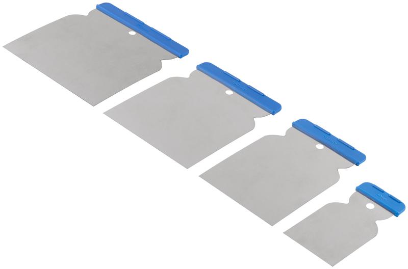  Набор шпателей "Япончик" 50; 80; 100; 120мм метал. (4 предмета) КУРС 06748 фото в каталоге от BTSprom.by