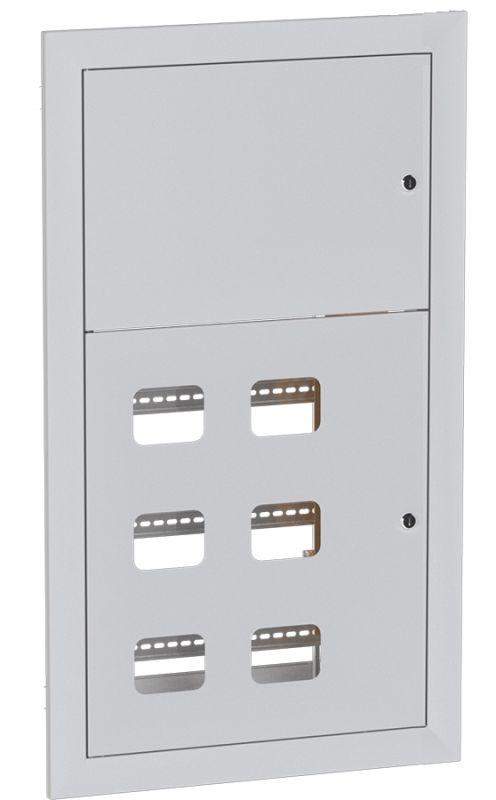 щит этажный щэ 6кв. без слабот. отсека (1000х650х160) proxima ekf mb29-v-6r от BTSprom.by