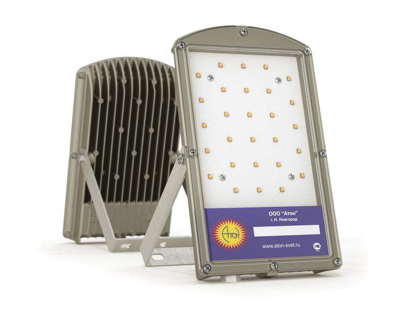 прожектор светодиодный llp01-032-w120-220vac-ip65 "turtle" 32вт 4700к ip65 3950лм 120град. атон llp01032w120220vacip65 от BTSprom.by
