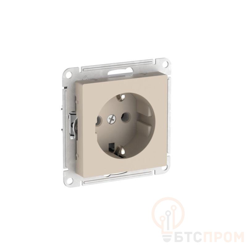 Розетка AtlasDesign 16А с заземл. быстрозажим. клем. механизм песочн. SE ATN001243S фото в каталоге от BTSprom.by  Розетка AtlasDesign 16А с заземл. быстрозажим. клем. механизм песочн. SE ATN001243S фото в каталоге от BTSprom.by