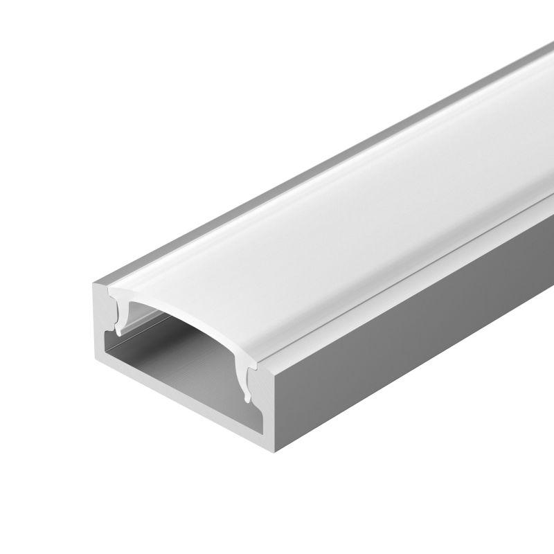 профиль с экраном alu-wide-h8-2000 anod+frost 2м алюминий arlight 014852 от BTSprom.by профиль с экраном alu-wide-h8-2000 anod+frost 2м алюминий arlight 014852 от BTSprom.by