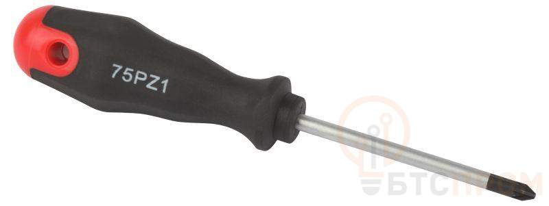 Отвертка PZ 1х75мм крестовая двухкомпонентн. рукоятка ЭРА Б0055851 фото в каталоге от BTSprom.by  Отвертка PZ 1х75мм крестовая двухкомпонентн. рукоятка ЭРА Б0055851 фото в каталоге от BTSprom.by
