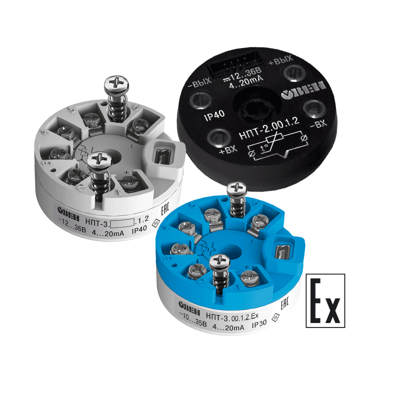 преобразователь измерительный (100м -50…+180град.c) нпт-2.06.1.2 овен 36400 от BTSprom.by