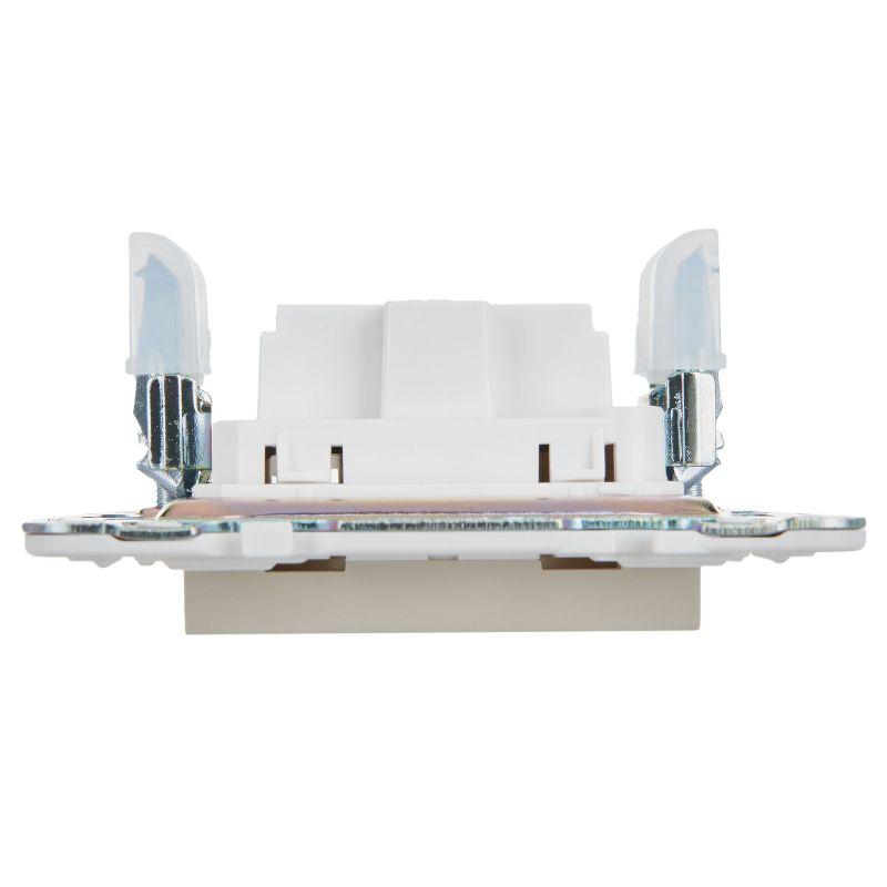  Розетка SKANDY 10А без заземл. без защ. шторок SK-R02B беж. IEK SK-R10-10-K10 фото в каталоге от BTSprom.by