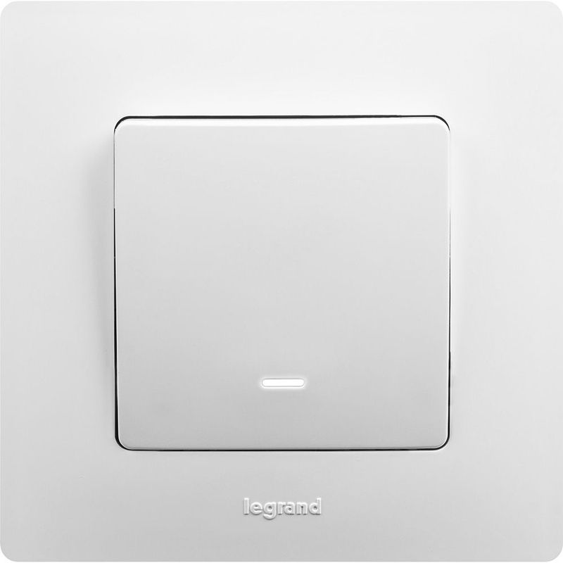  Выключатель 1-кл. СП Etika 10А IP20 250В 10AX с подсветкой/индикацией безвинтов. зажимы механизм бел. IEK 672203 фото в каталоге от BTSprom.by