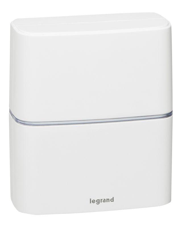  Комплект беспроводного звонка "Премиум" - 30 рингтон. дальн. 200м бел. с доп. звонком "Комфорт" с пит. от 220В Leg 094272 фото в каталоге от BTSprom.by