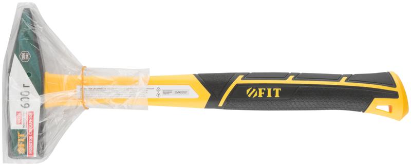  Молоток кованый Профи 600г фибергласовая усилен. ручка FIT 44336 фото в каталоге от BTSprom.by