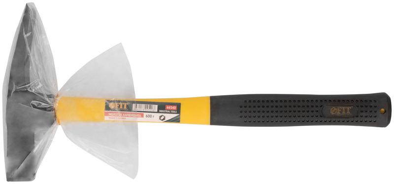  Молоток каменщика 600г фибергласовая усилен. ручка FIT 44540 фото в каталоге от BTSprom.by