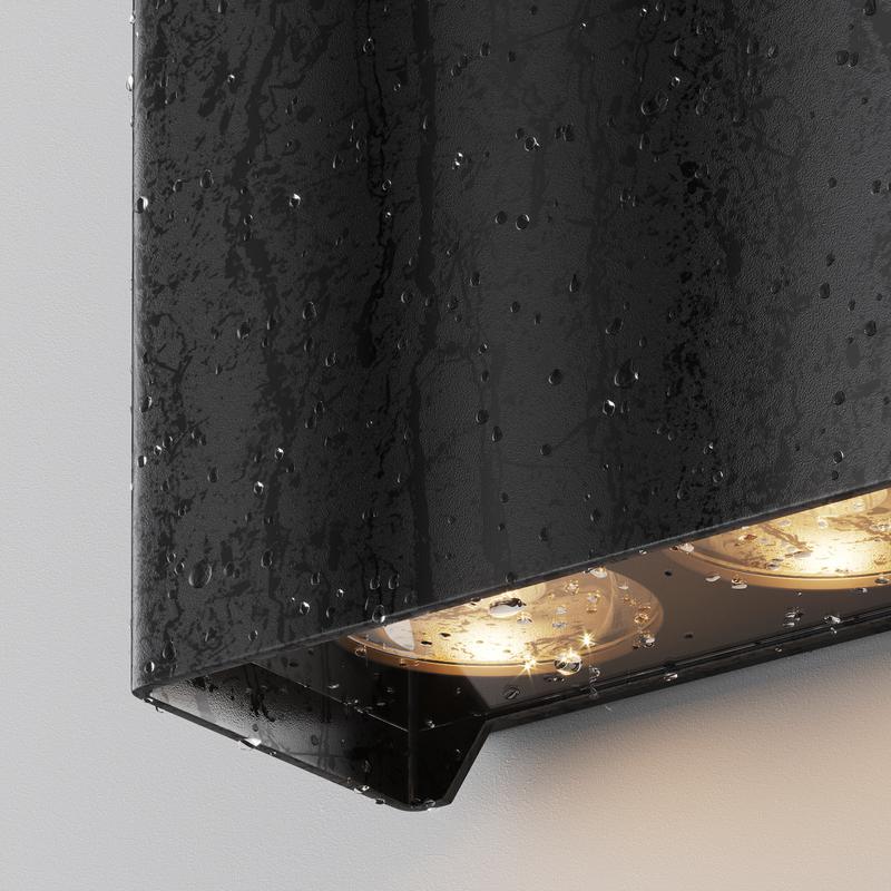  Светильник Shell 15Вт 3000К IP54 бра настен. Maytoni O570WL-L20B3K фото в каталоге от BTSprom.by