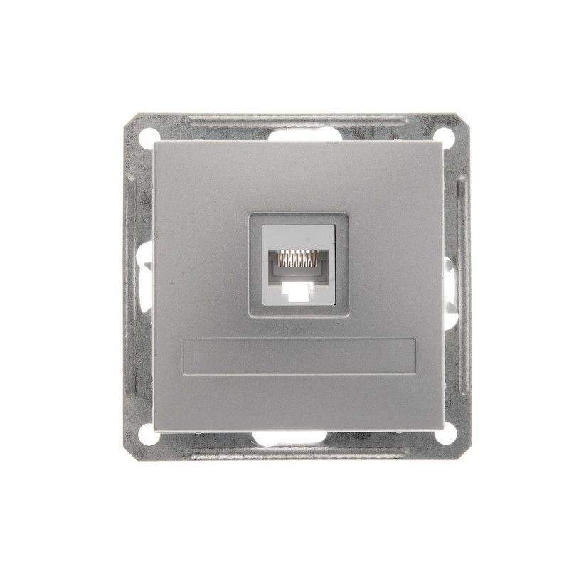 розетка компьютерная 1-м сп w59 rj45 кат.5e механизм матов. хром se rsi-152k5e-5-86 от BTSprom.by