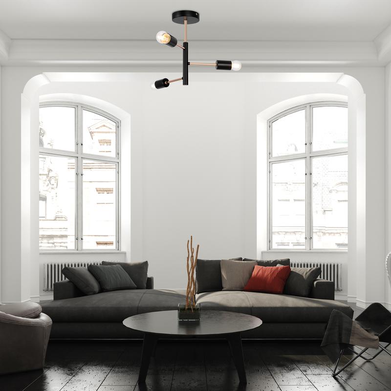  Светильник Matis 60Вт E27х3 IP20 потолочн. Freya FR4010CL-03GB фото в каталоге от BTSprom.by