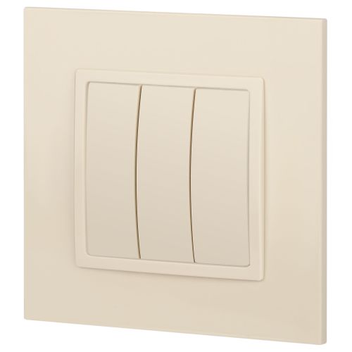  Выключатель 3-кл. СП Elegance 14-1107-02 10А IP20 250В 10AX механизм сл. кость Эра Б0034250 фото в каталоге от BTSprom.by