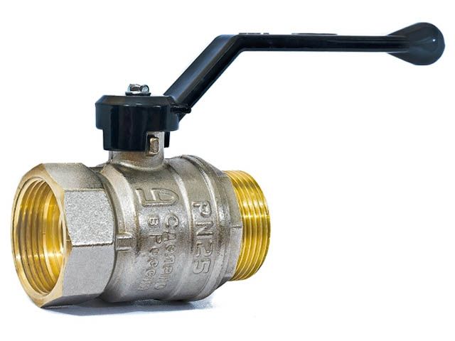 кран шаровый 1 1/2" нар.-вн. ручка pn25, ld ld.47.303.40 от BTSprom.by