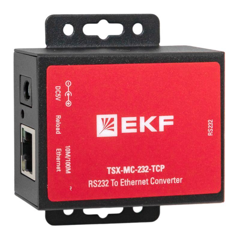 преобразователь 1-портовый rs-232 в ethernet ekf mc-232-tcp tsx ekf tsx-mc-232-tcp от BTSprom.by