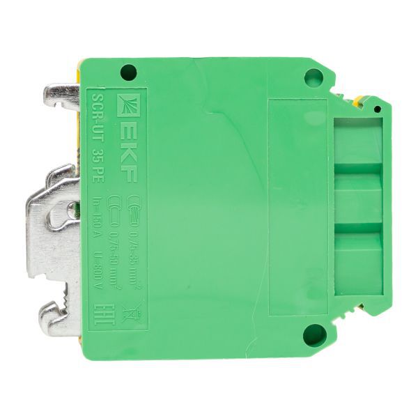  Колодка клеммная винтовая 35 UT земля EKF scr-ut-35-pe фото в каталоге от BTSprom.by