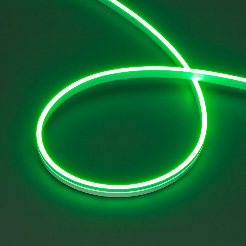лента светодиодная moonlight-side-a168-4x10mm 24v green 7.2вт/м ip65 wire x2 прямой вывод кабеля герметичная (уп.5м) arlight 038315 от BTSprom.by
