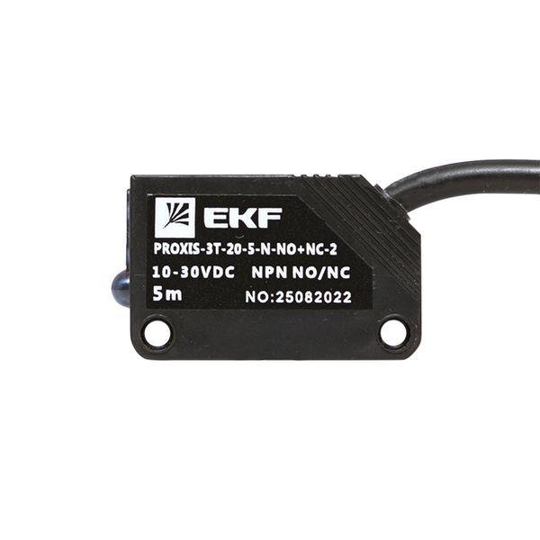  Датчик оптический бесконтактный EKF PROXIS-3T-20-5-N-NO+NC-2 фото в каталоге от BTSprom.by