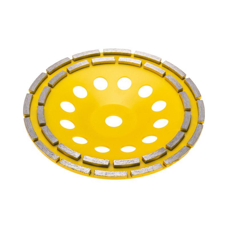 чашка алмазная шлифовальная двухрядная 230х22.2мм kranz kr-90-0254 от BTSprom.by