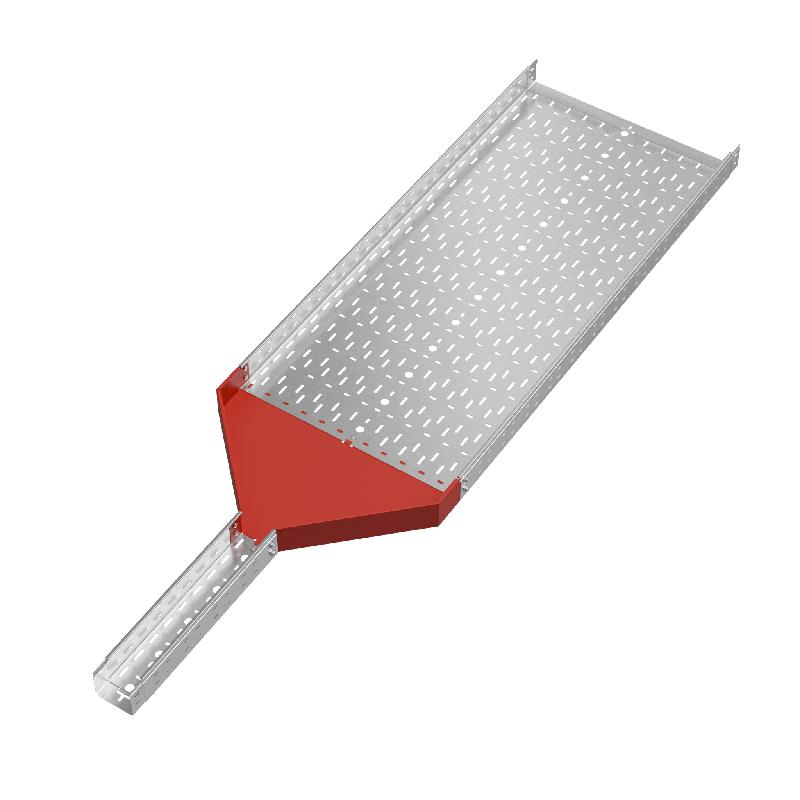 Переходник для лотка центральный 80х100-600 "ПЛЮС" PDplus80-100-600-C INOX304 КМ PL5911 фото в каталоге от BTSprom.by