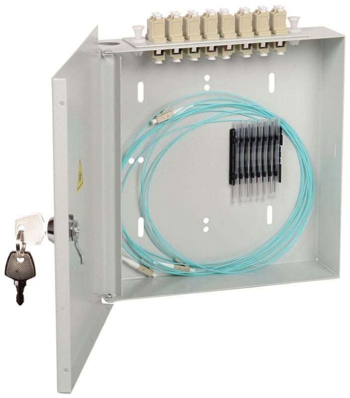 кросс укомплектованный настенный lc (duplex) 4 порта (om4) itk fobx8-n-4lcud04 от BTSprom.by