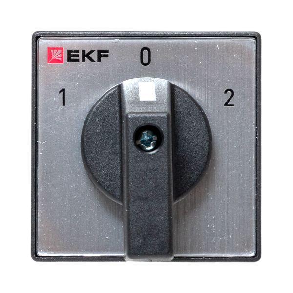  Переключатель кулачковый ПК-1-23 3П 10А "1-0-2" EKF pk-1-23-10 фото в каталоге от BTSprom.by