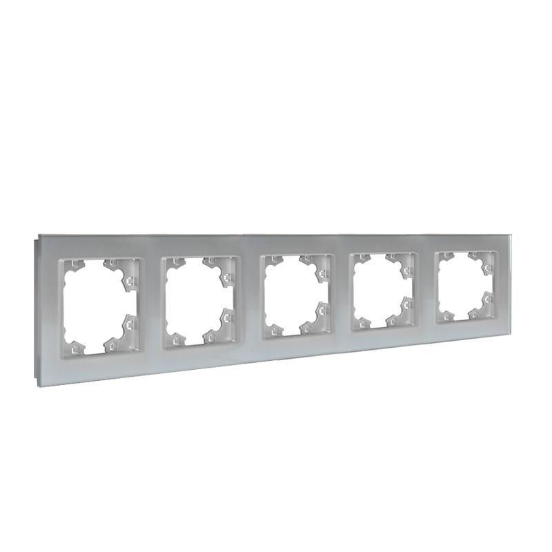  Рамка 5-м Афина стеклянная серебр. UNIVersal 2270 фото в каталоге от BTSprom.by