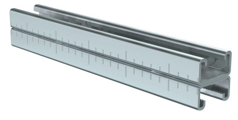 Профиль STRUT двойной перфорированный 41х21 L1300 1.5мм IEK CLM50D-PSD-41-21-13-1 от BTSprom.by