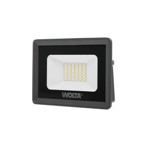 прожектор светодиодный 30вт 5700к ip65 2700лм сер. wolta wfl-30w/06 от BTSprom.by