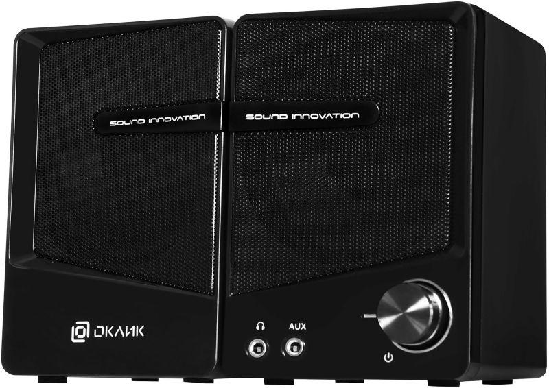 колонки ok-126 2.0 черн. 6вт ok-126 black оклик 339881 от BTSprom.by