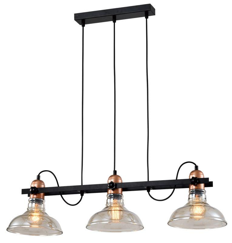 светильник подвесной (подвес) leila 4093-203 3хе27 40вт дизайн потолочный rivoli б0055027 от BTSprom.by