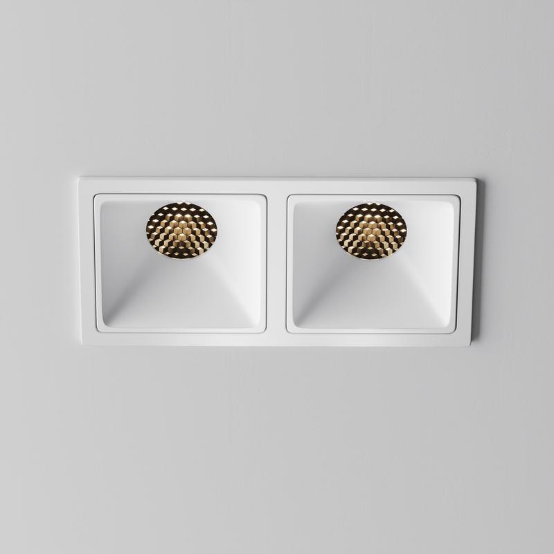  Светильник Alfa LED 10Вт 3000К 50град. встраив. Maytoni DL043-02-10W3K-SQ-W-1 фото в каталоге от BTSprom.by