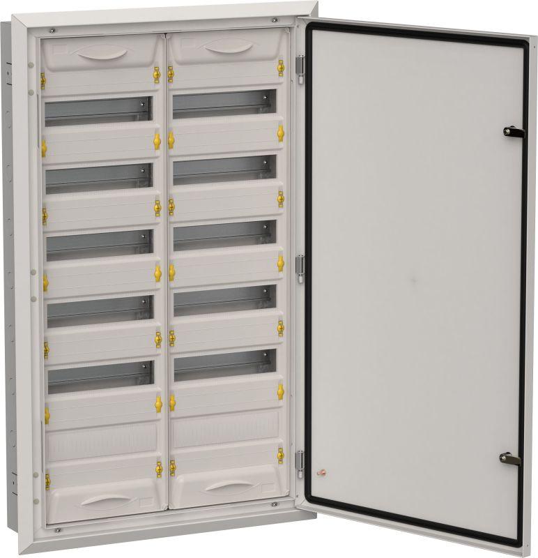 корпус щрв-144 (2х72) titan 5 1005х625х130 ip31 сер. метал. iek ti5-50-v-2x072-31-7035 от BTSprom.by