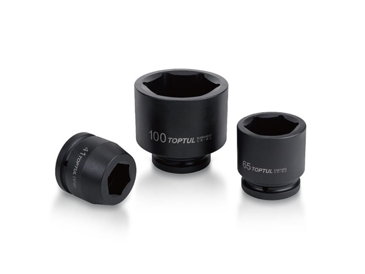 головка ударн. 1-1/2" 90мм 6гр. toptul (длина - 118 мм) kaba4890 от BTSprom.by
