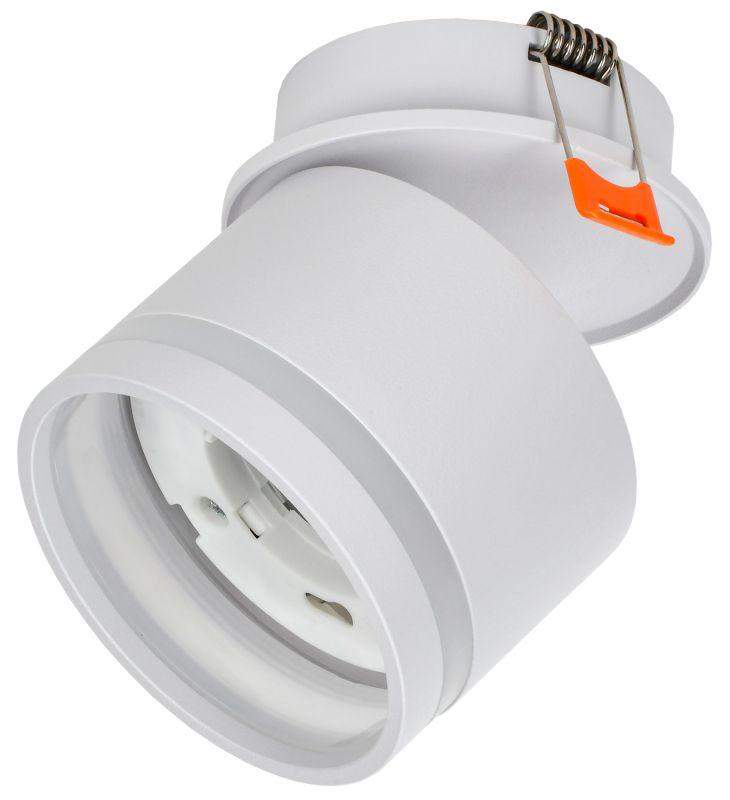 светильник 4033 встр. поворотн. gx53 бел. iek lt-uvb0-4033-gx53-1-k01 от BTSprom.by