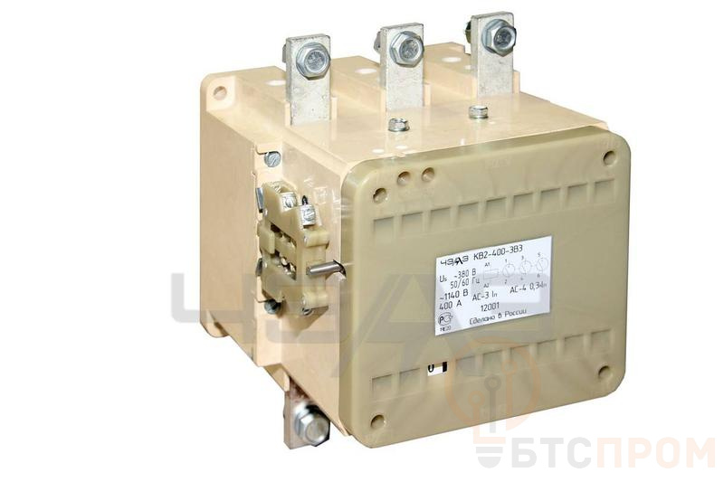 Контактор вакуумный КВ-2-400-3-Д В3 400А кат. 220В AC/DC 4НО+4НЗ ЧЭАЗ A8119-T50254266 фото в каталоге от BTSprom.by  Контактор вакуумный КВ-2-400-3-Д В3 400А кат. 220В AC/DC 4НО+4НЗ ЧЭАЗ A8119-T50254266 фото в каталоге от BTSprom.by