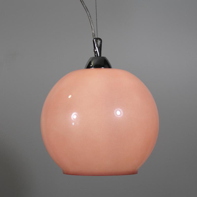  Светильник НСБ 72-60 "Ладера" М55 розовый перламутровый /трос /шнур прозр. /корпус металлик (инд. упак.) Элетех 1005251197 фото в каталоге от BTSprom.by