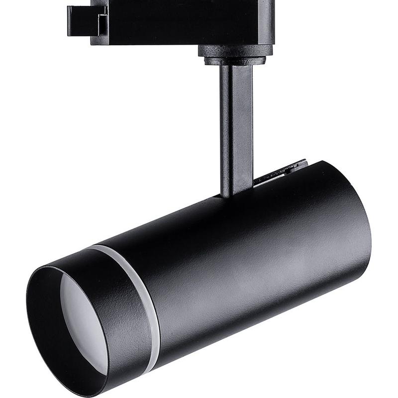 светильник светодиодный трековый на шинопровод 20вт 1800лм 4000к черн. 80град. al106 luna feron 32447 от BTSprom.by