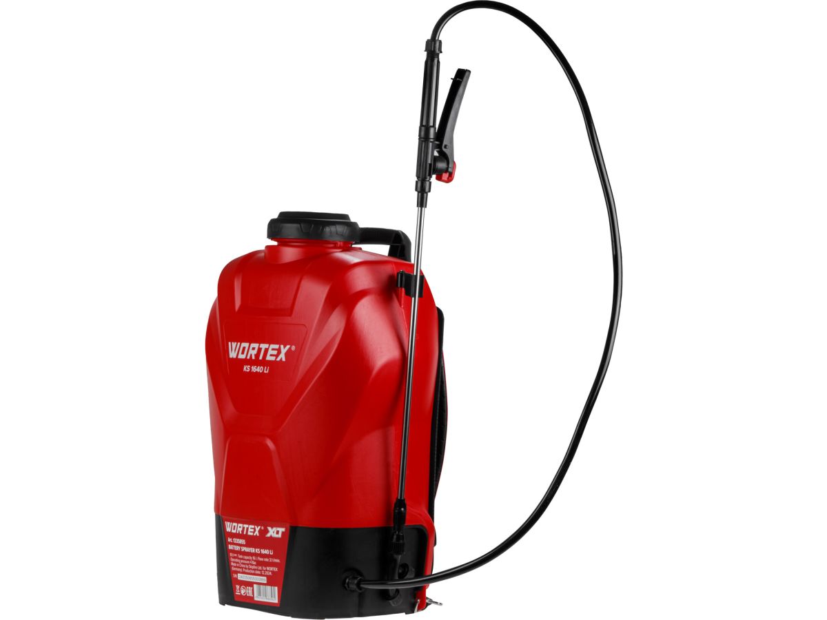 Аккум. опрыскиватель WORTEX KS 1640 Li в кор. ALL1 XLT SOLO 18В, 16 л (мягкая спинка, ручка для переноски) 1335855 фото в каталоге от BTSprom.by  Аккум. опрыскиватель WORTEX KS 1640 Li в кор. ALL1 XLT SOLO 18В, 16 л (мягкая спинка, ручка для переноски) 1335855 фото в каталоге от BTSprom.by