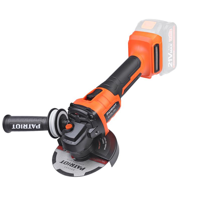 машина шлифовальная угловая аккумуляторная ag 125l ues patriot 110303225 от BTSprom.by