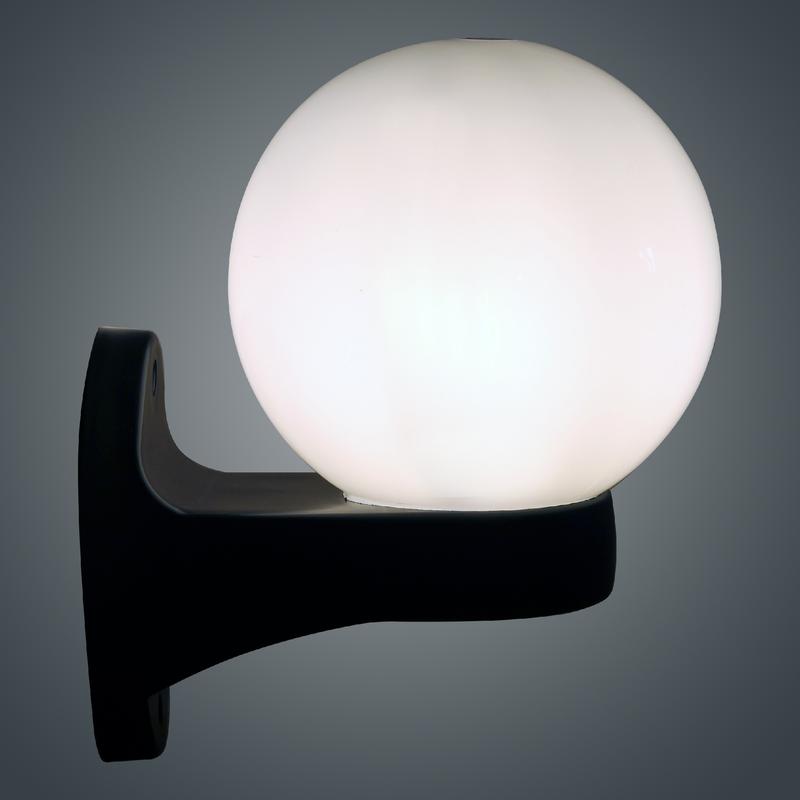  Светильник Шар 160 НБУ 06-40-01 опал пмма IP44/корпус черн. ИУ Элетех 1030480467 фото в каталоге от BTSprom.by