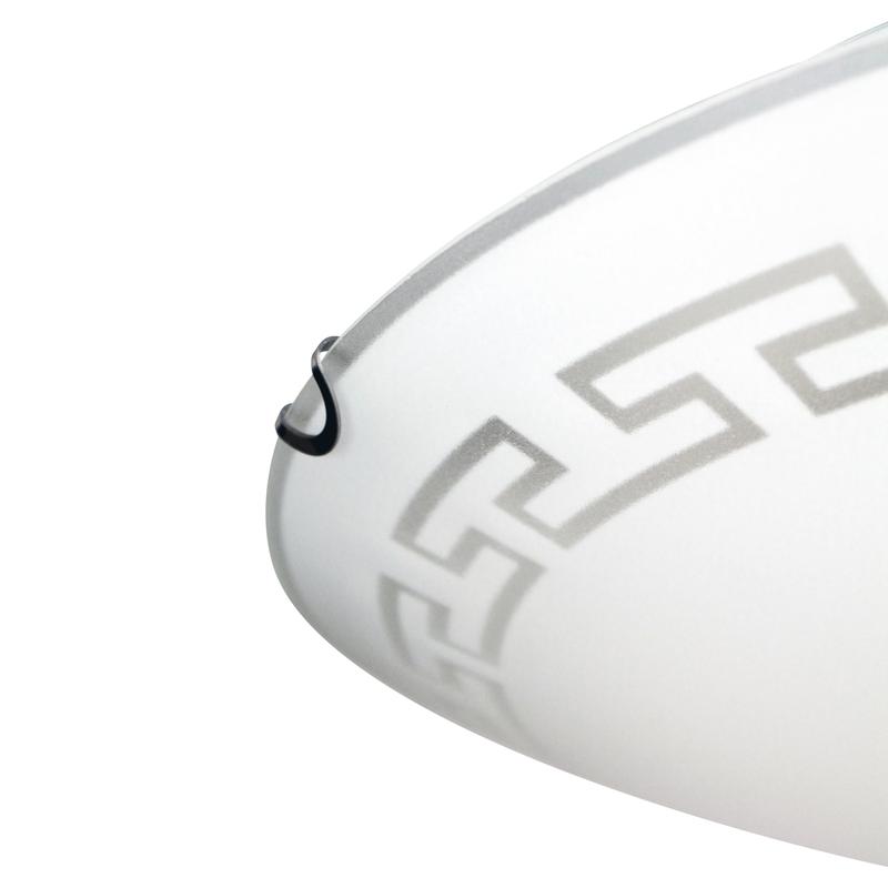  Светильник НПБ 06-3х60 М65 "Этруска" 400 матов. бел./клипсы хром (инд. упак.) Элетех 1005204075 фото в каталоге от BTSprom.by