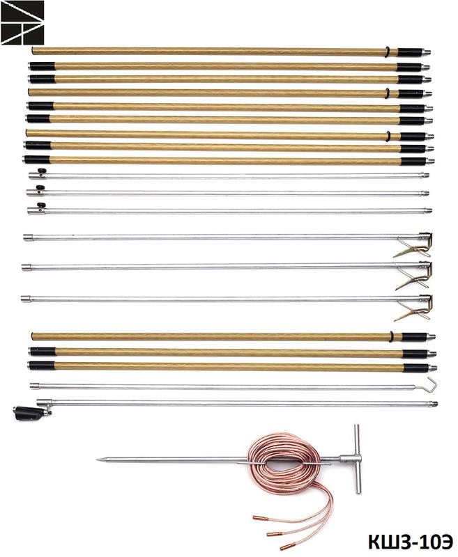 заземление переносное для воздушных линий кшз-10э сечение 35мм с протоколом испытаний электро трейд et-z213-35-p от BTSprom.by