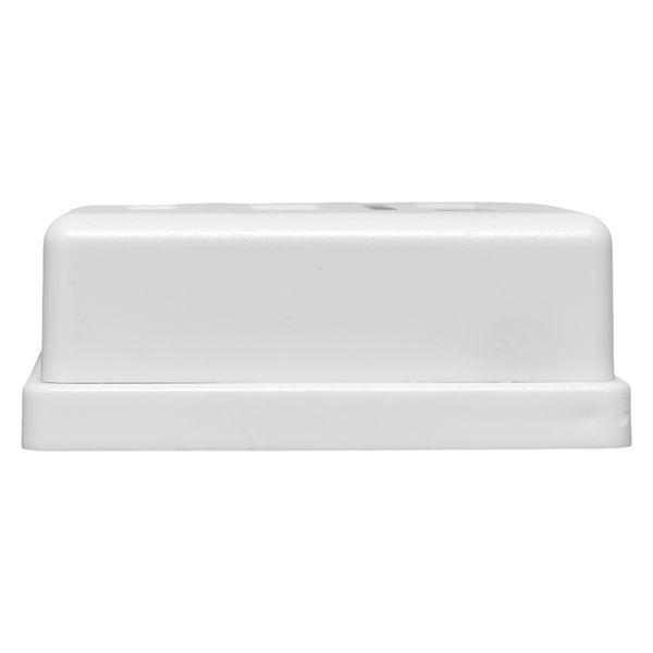  Розетка настенная TERACOM кат.5E неэкранированная 1 порт RJ-45 Dual IDC бел. EKF TRC-WBOX-1RJ45-5EUTP-WH фото в каталоге от BTSprom.by