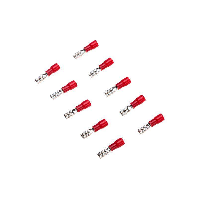  Клемма плоская изолированная (гнездо-3.8мм) 0.5-1.5кв.мм (РПи-м 1.5-(2.8) / РПИм 1.25-250 / FDD1.25-110(5)) (блист.10шт) Rexant 06-0385-A фото в каталоге от BTSprom.by
