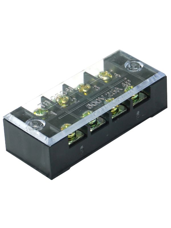 блок зажимов тв-2504. 25а. 4 клеммные пары ip30 электротехник et522085 от BTSprom.by