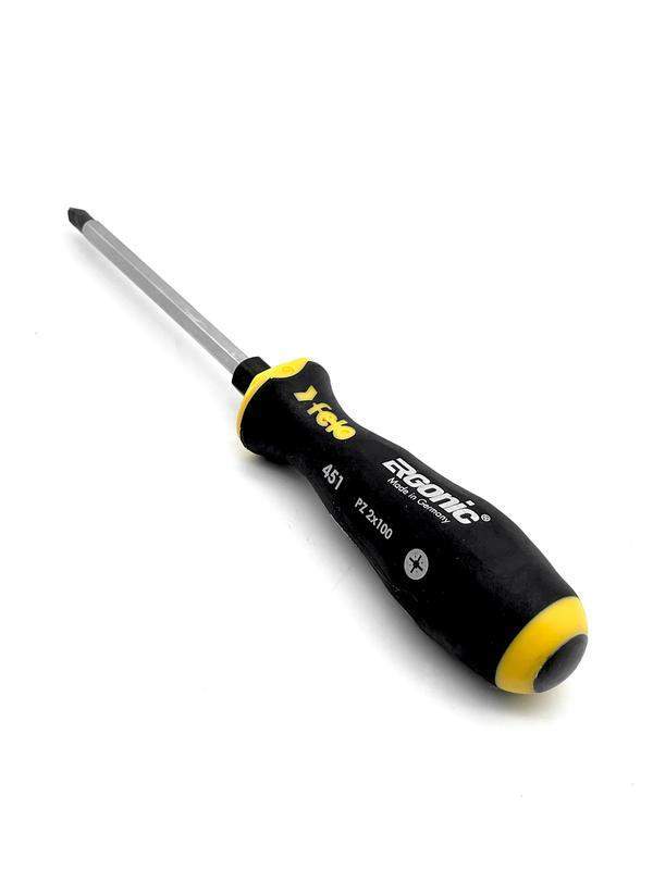 Отвертка крестовая ударная Ergonic PZ 2х100 Felo 45120340 фото в каталоге от BTSprom.by  Отвертка крестовая ударная Ergonic PZ 2х100 Felo 45120340 фото в каталоге от BTSprom.by