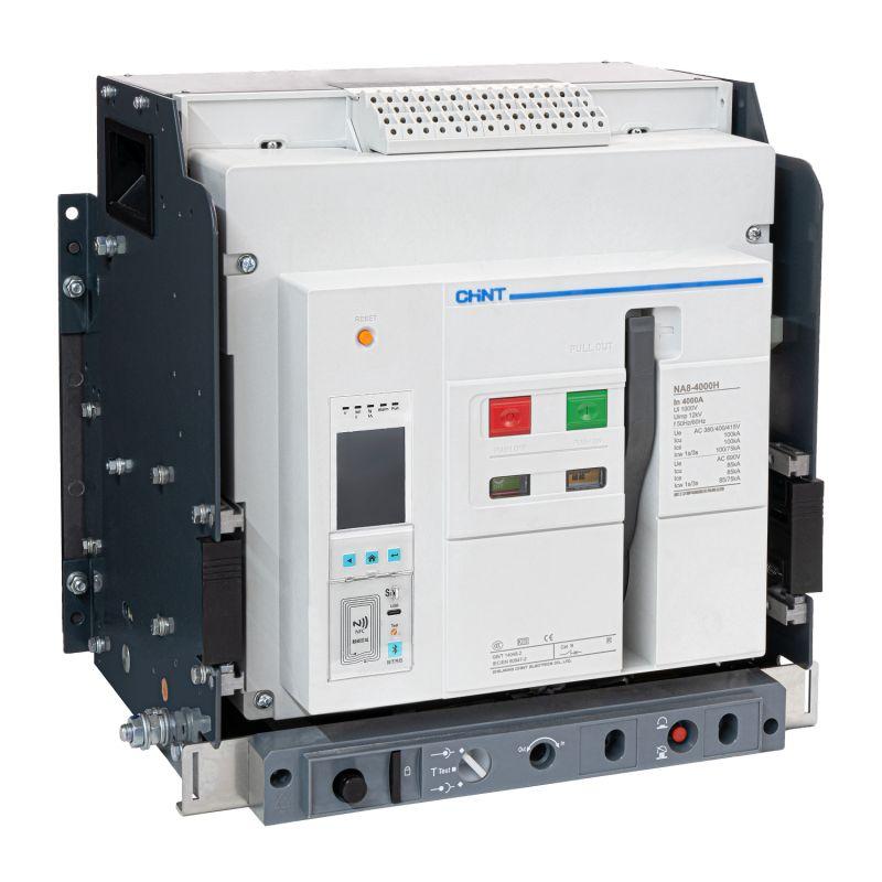 выключатель автоматический воздушный 4п 3200а 75ка na8-4000hu-3200s/4p ac 230в тип s стац. (r) chint 530700 от BTSprom.by