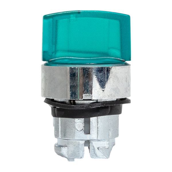  Механизм переключателя исполнительный XB4 IP65 на 3 положения с фиксацией с подсветкой с короткой ручкой зел. EKF XB4BD3FL-G-65 фото в каталоге от BTSprom.by