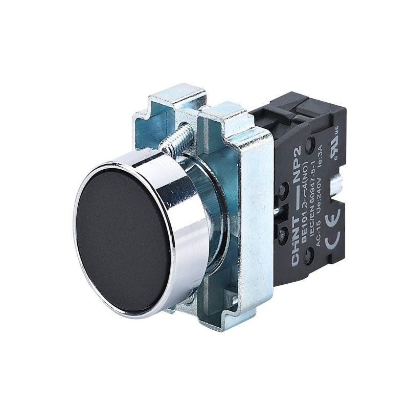 кнопка управления np2-ba21 без подсветки 1но ip40 (r) черн. chint 573955 от BTSprom.by